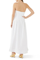 Blanc Maxi Dress